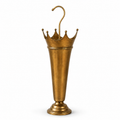 Antique Style Brass Crown Umbrella Stand