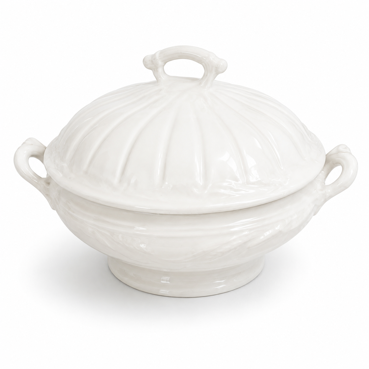 Antique Thomas Furnival & Sons Ironstone Soup Tureen