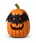 Bat Mask Paper Mâché Jack-O'-Lantern