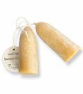 Beeswax British Style Stubby Candles |  Pair
