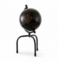 Black Decorative Globe