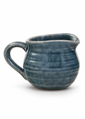 Blue Crackle Ceramic Milk Pitcher