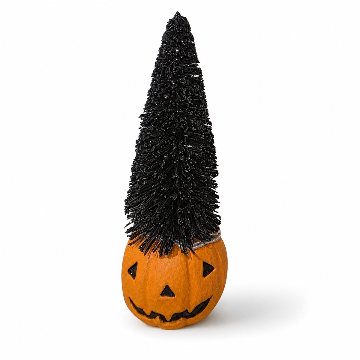 Bottlebrush Halloween Ornament | Pumpkin or Black Cat