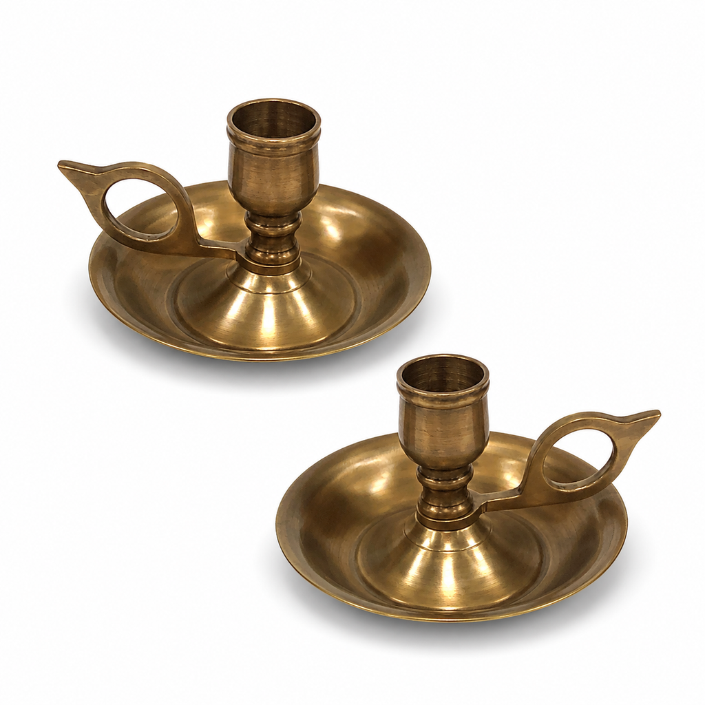 Brighton Bun Traveling Chamberstick Set
