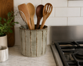 Ceramic Textured Utensil Crock