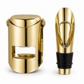 Champagne Preservation Kit | Stopper & Pourer Book Box