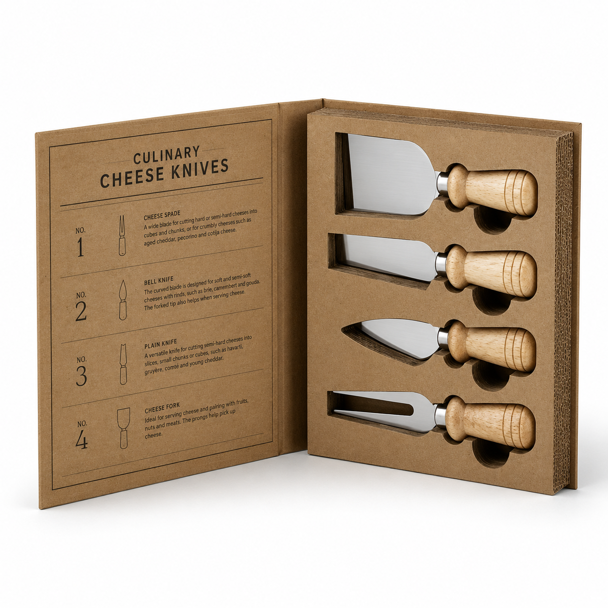 The Cheese Knife Library Set