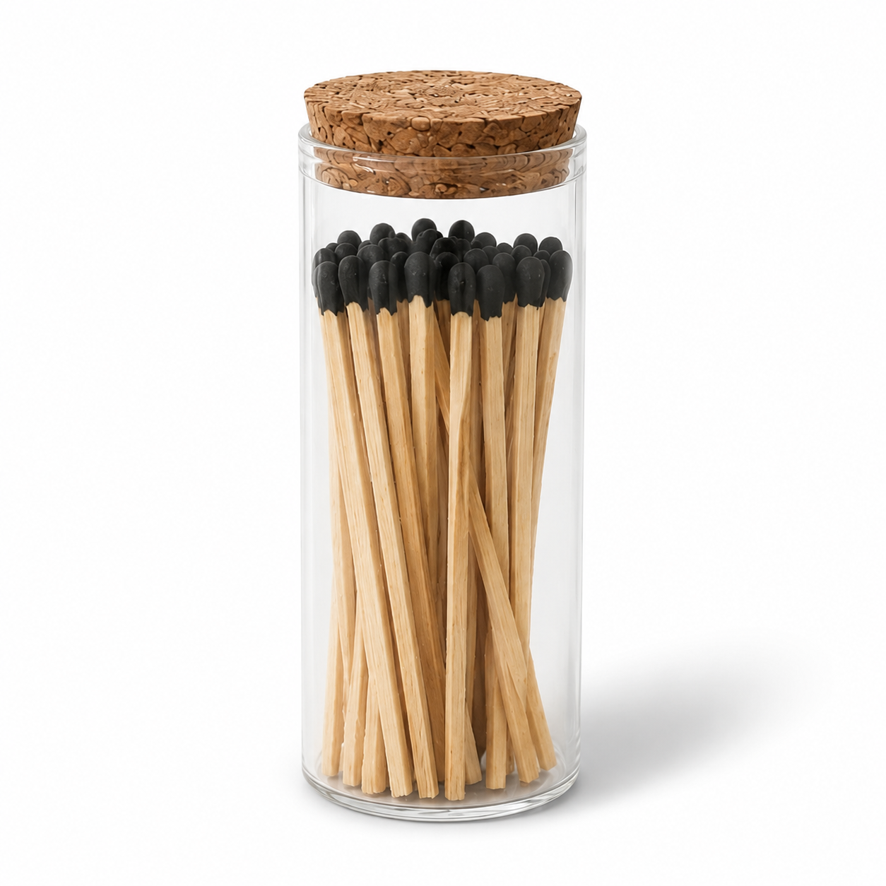 Corked Glass Match Vial