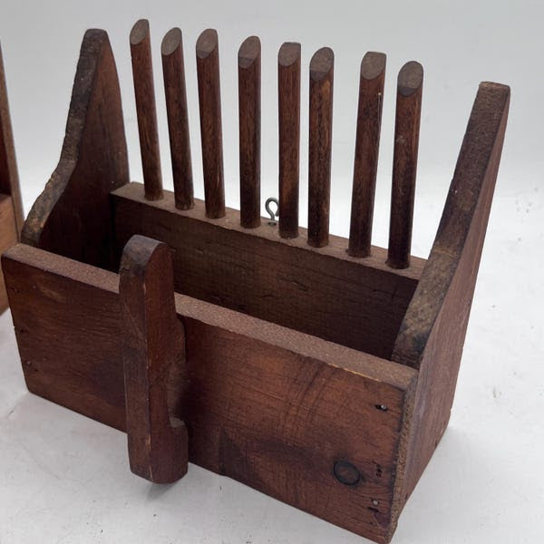 Antique Cranberry Scoop