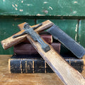 Antique French Crucifix — Wood & Metal