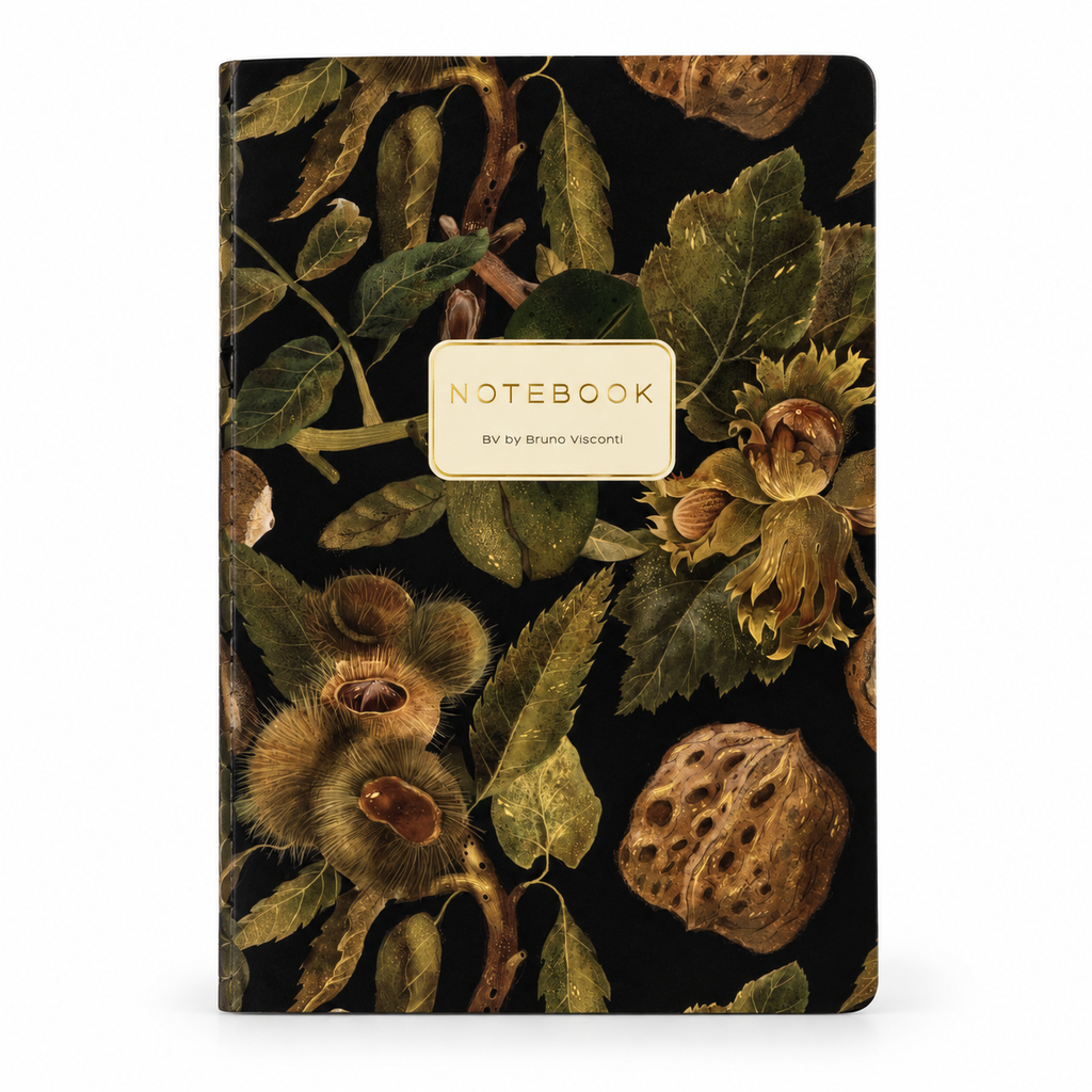 Dark Botanical Notebook | Autumn Study