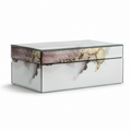 Decorative Wood Marbled Storage Box