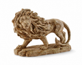 Driftwood-Inspired Lion Sculpture