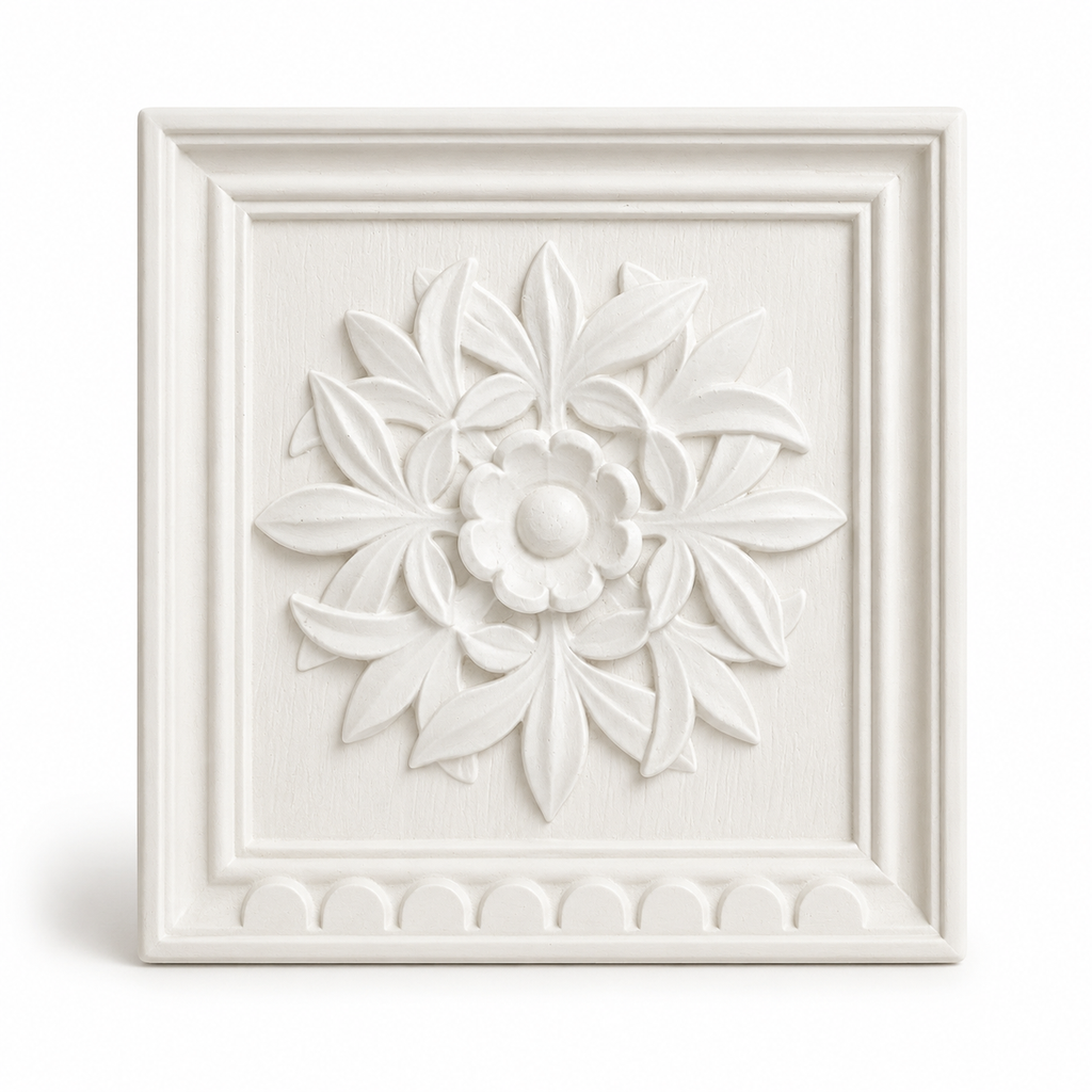 Five Leaf Decorative Plaque