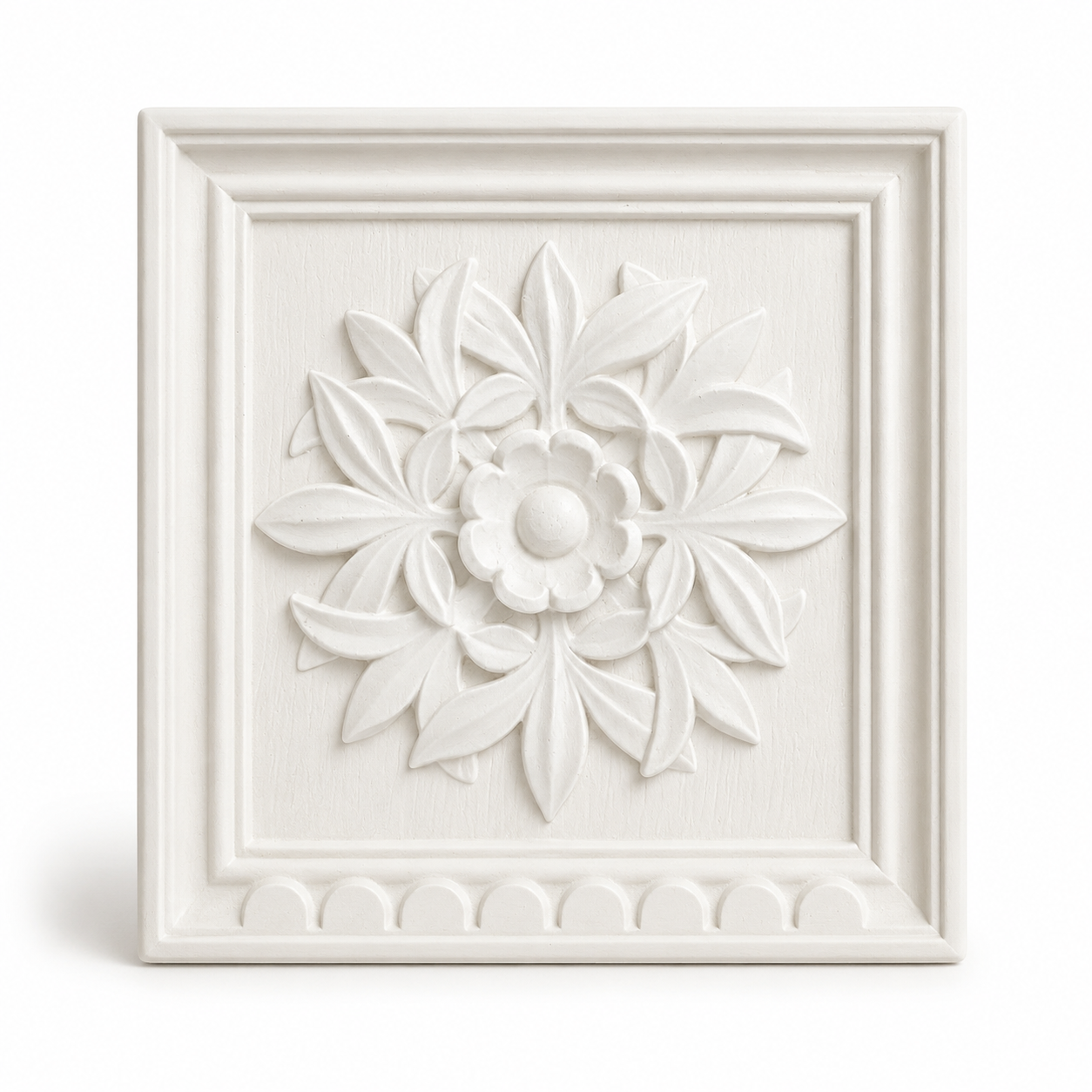 Five Leaf Decorative Plaque