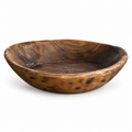 Found Vintage Wooden Dough Bowl | Natural | 9.5–12"