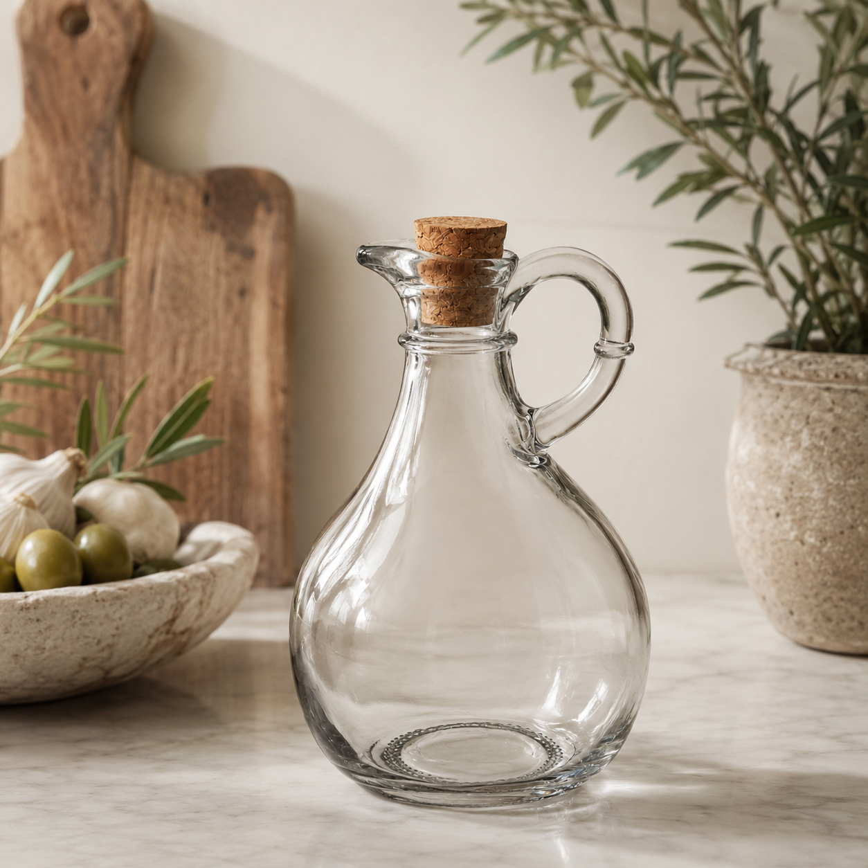 Glass Oil & Vinegar Cruet