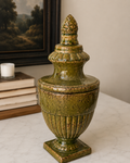 Glazed Terracotta Finial Urn