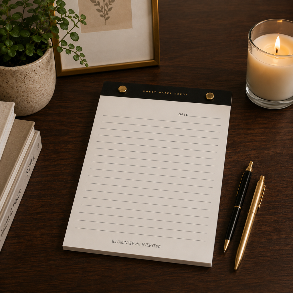 Gold Rivet Basic Notepad