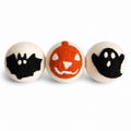 Halloween Nights Felt Dryer Balls - Set Of 3  