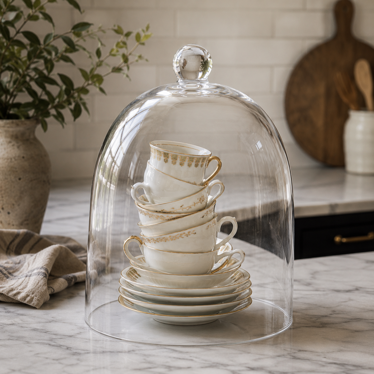 Handcrafted Glass Display Cloche | 4 Sizes Available