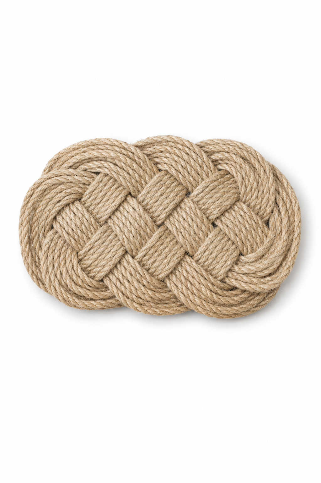 Handwoven Jute Trivet & Coaster Collection