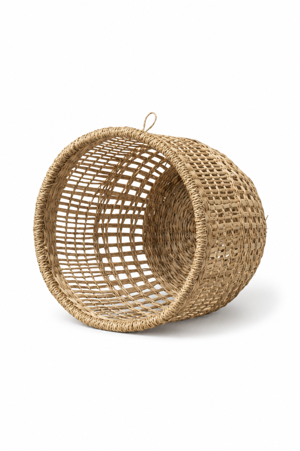 Handwoven Seagrass Wall Basket