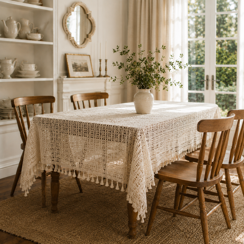 Heirloom Crochet Tablecloth