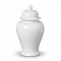 Imperial Ceramic Ginger Jar — Ivory (Small)
