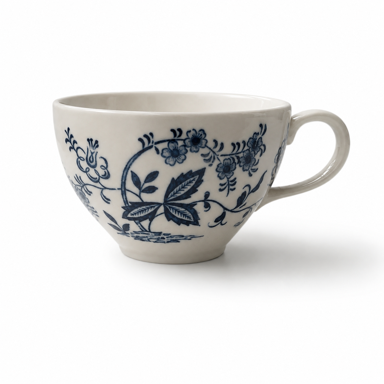 Japanese Blue Onion Teacup