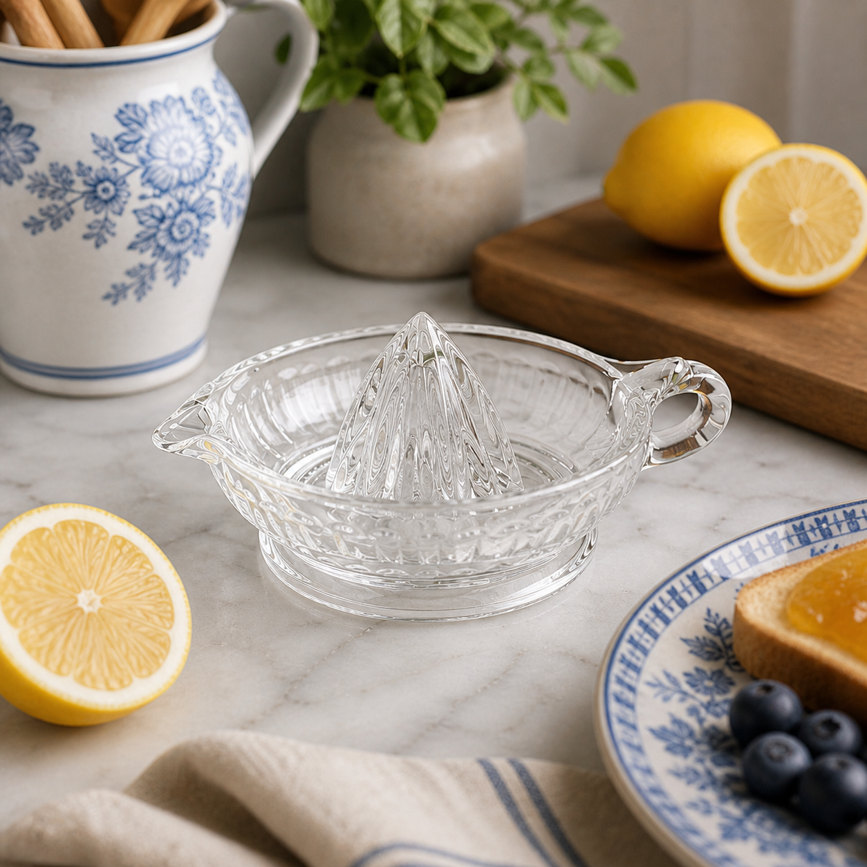 Glass Juicer with Handle