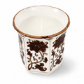 Lavender Verbena Brown Ceramic Fluted — 6 Oz