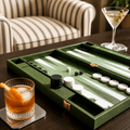 Leather Backgammon Set