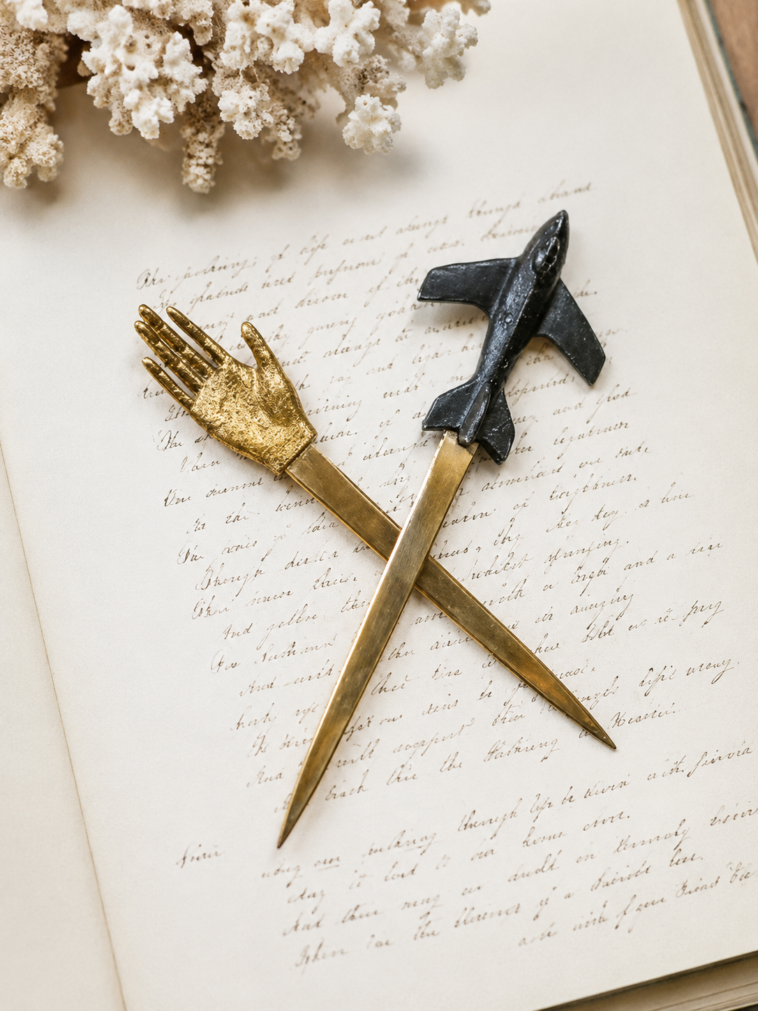 Pewter Hand Letter Opener