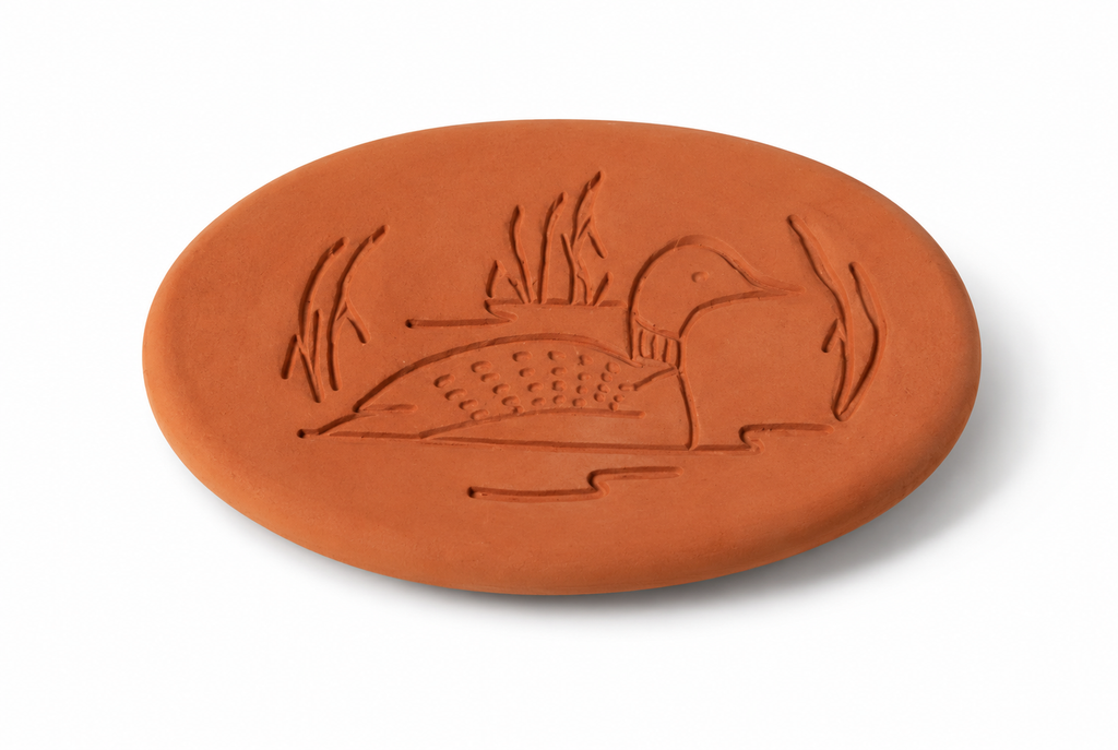 Handcrafted Terracotta Bread Warmer — Loon