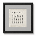 Matted Antique Font Abc Uppercase 1