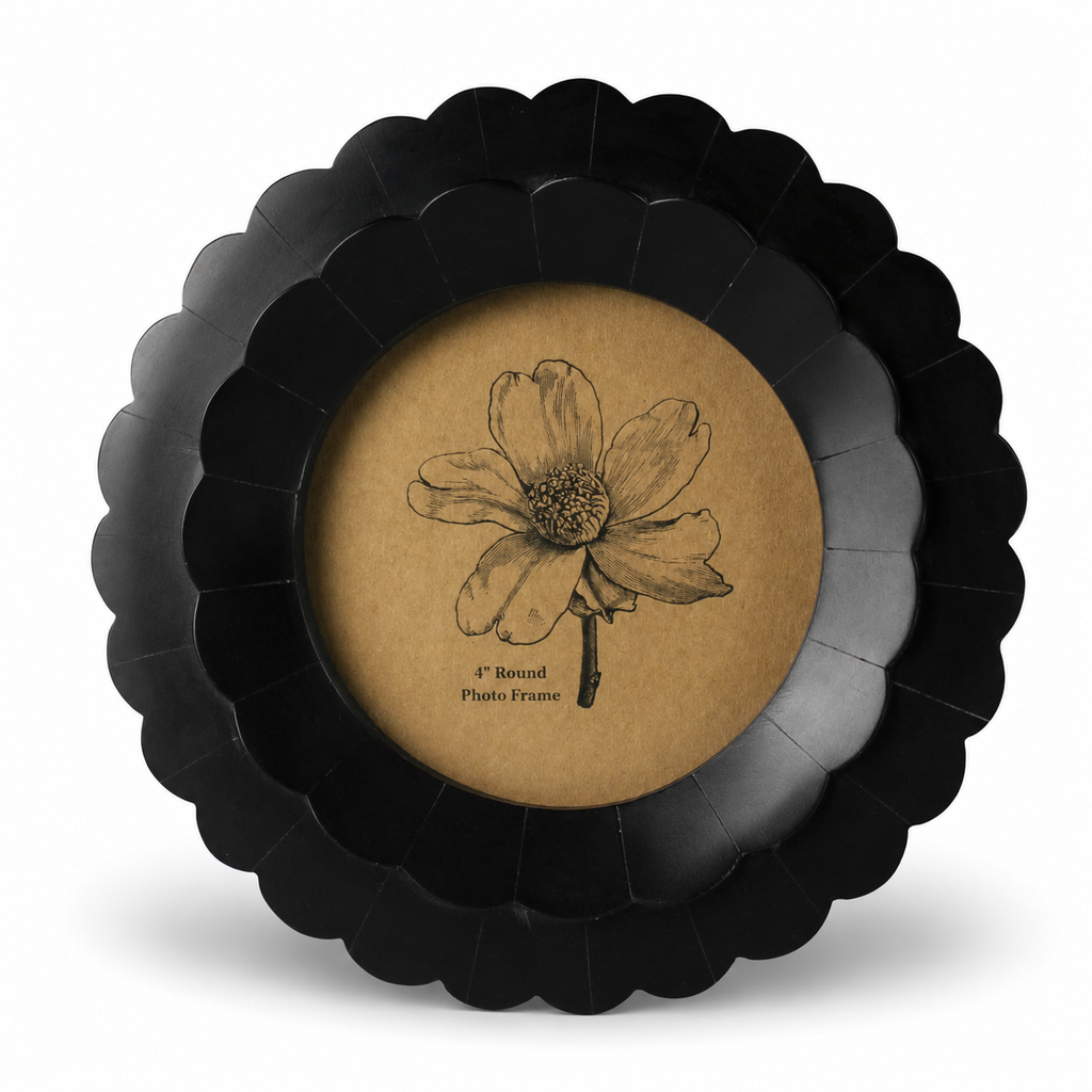 Petal Round Frame — 4x4