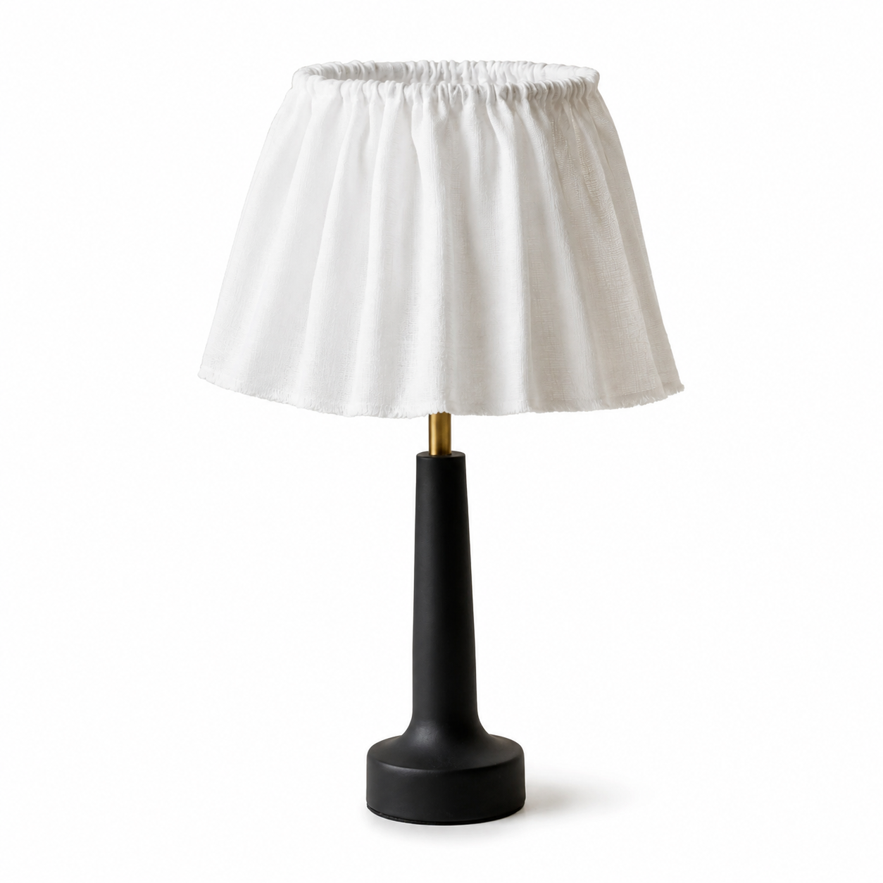 Petite Pleated Ruffled Table Lamp