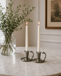 Pewter-Plated Chamberstick