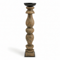 Pillar Candle Holder Natural | Large
