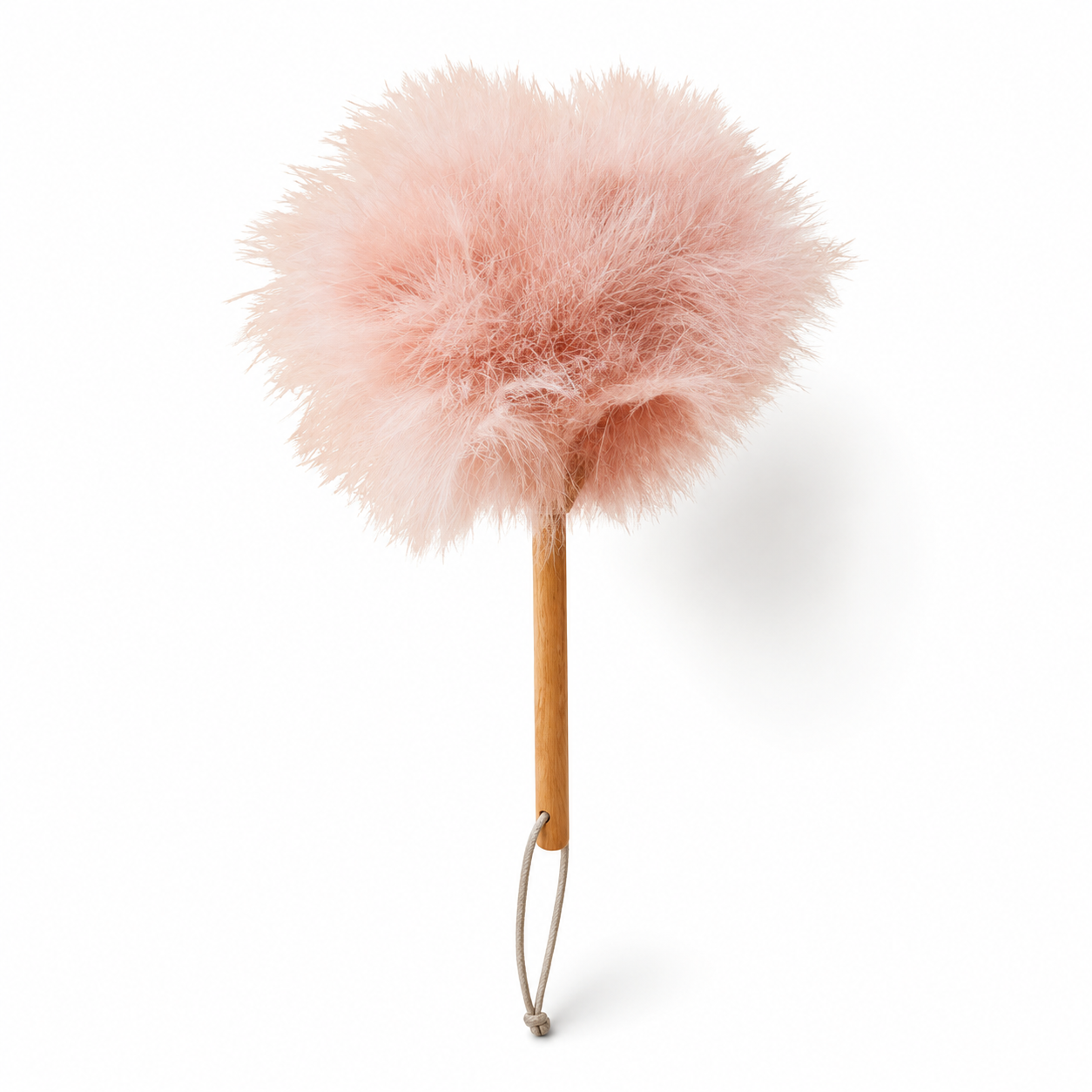 Pink Ostrich Feather Duster