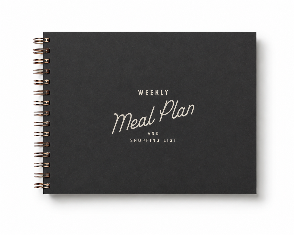 Retro Premium Weekly Meal Planner & Shopping List