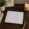 Self Care Notepad