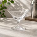 Short Stem Martini Glass - Clear