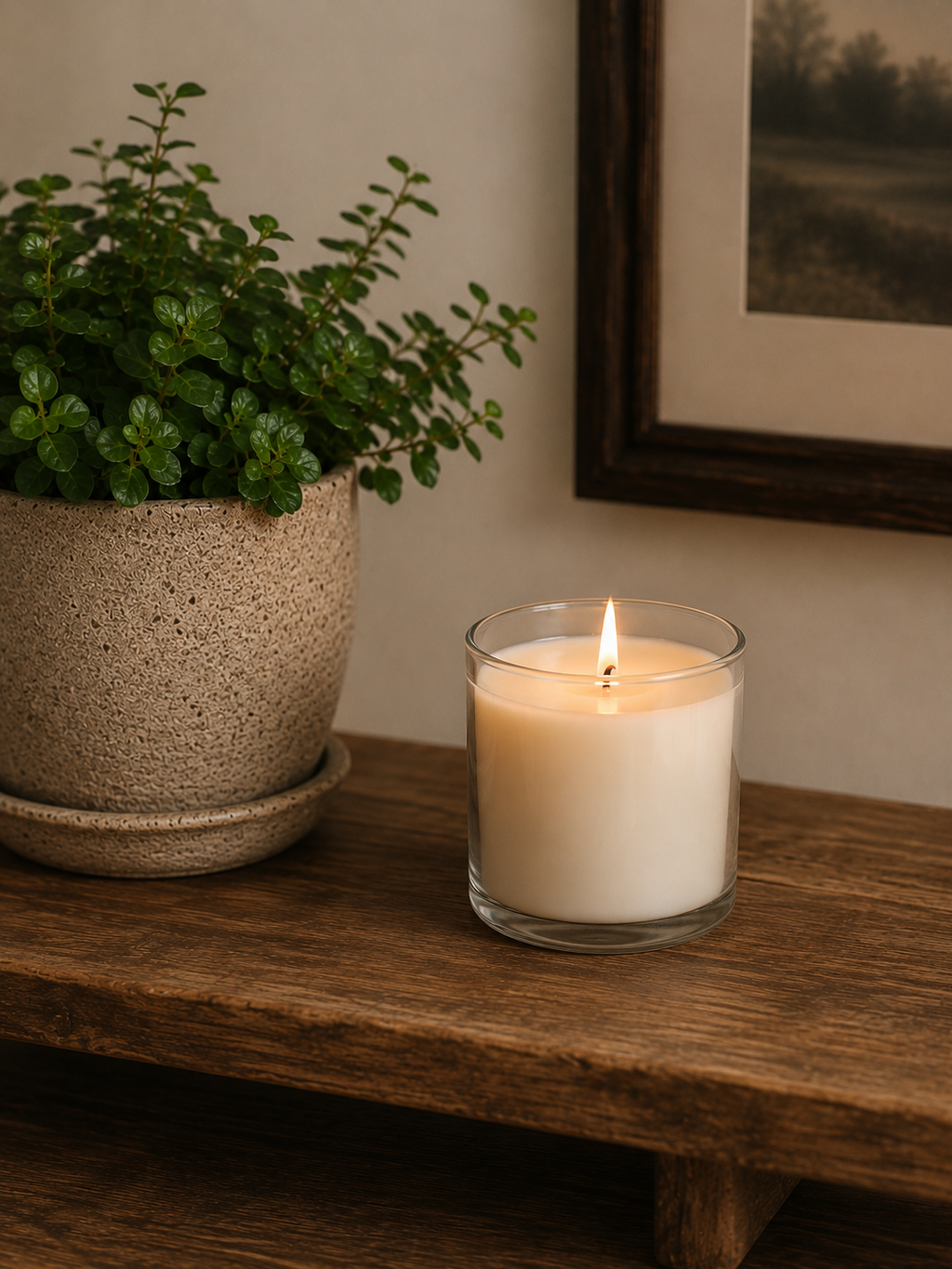 Single Wick Glass Tumbler Soy Candle