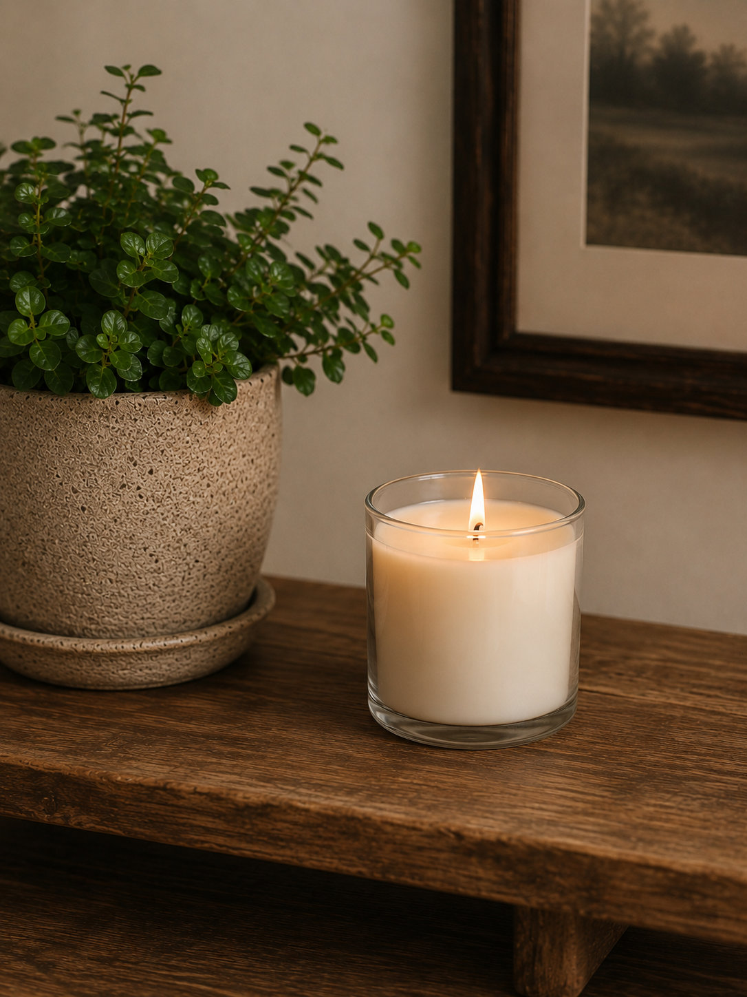 Single Wick Glass Tumbler Soy Candle