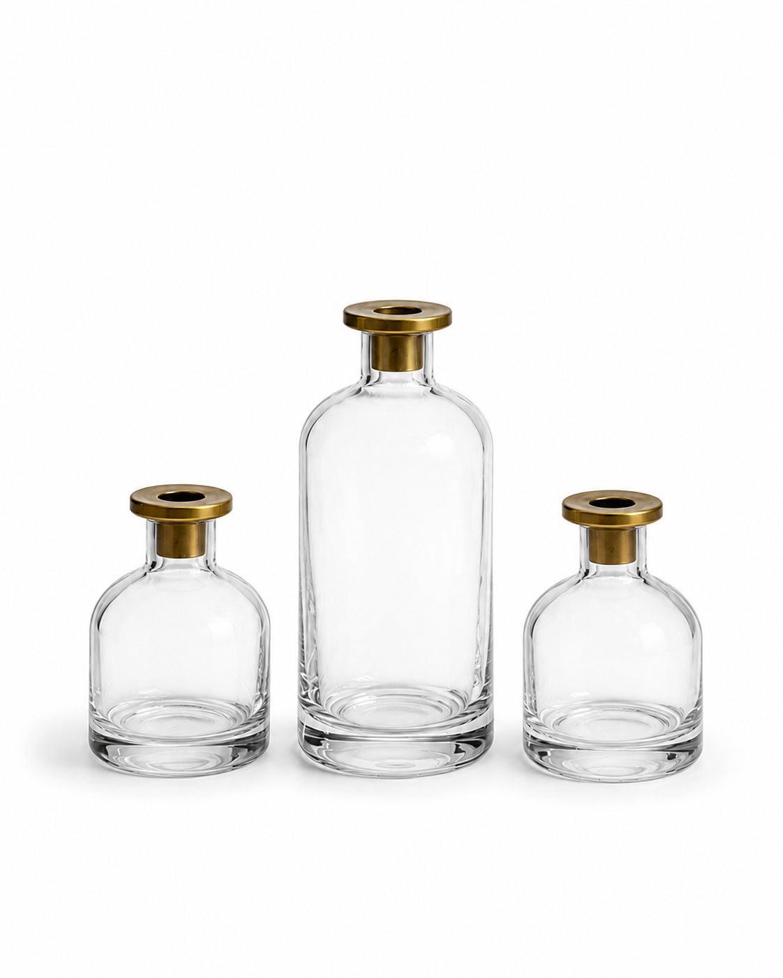 Skinny Taper Glass Candle Holder - Medium