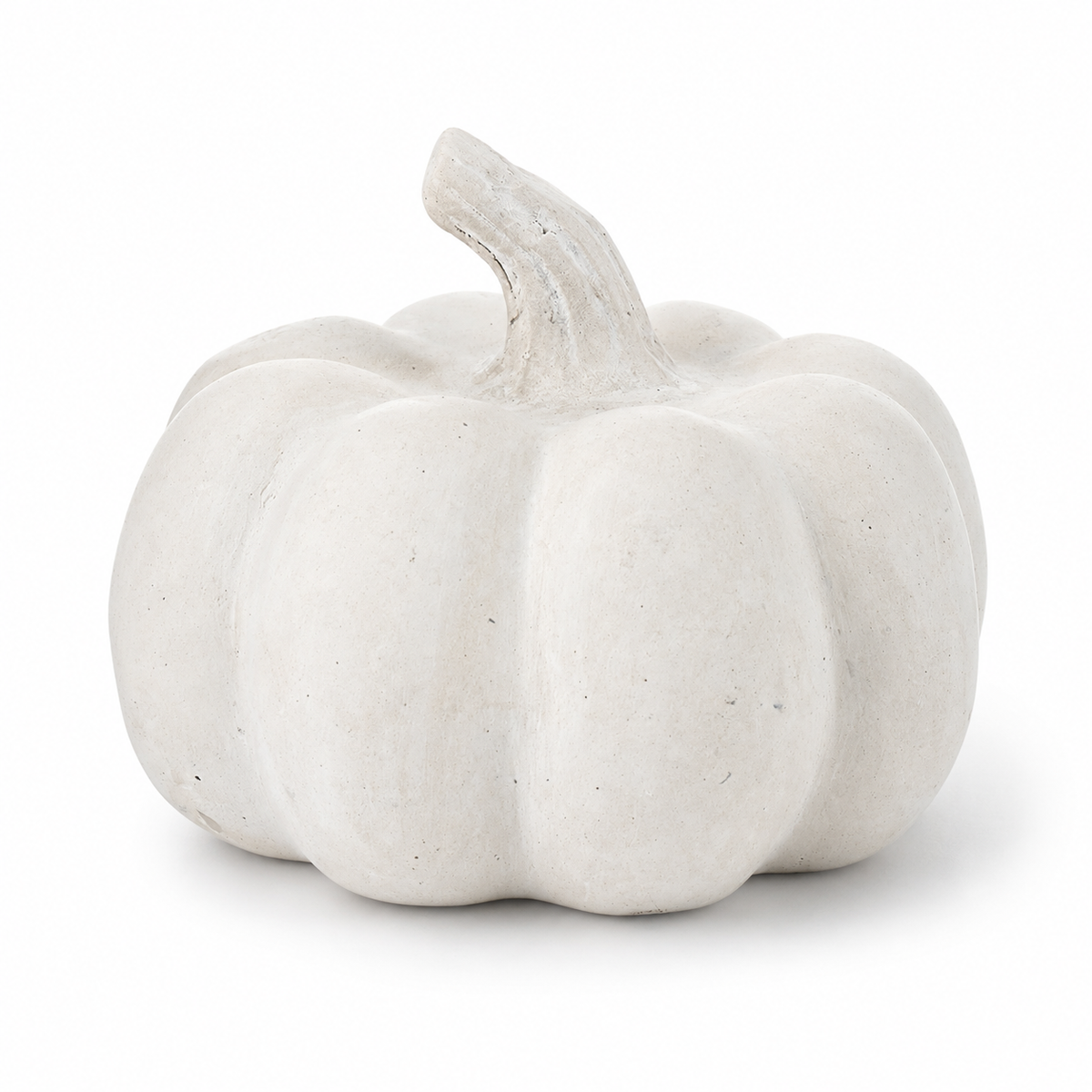 Small Paper Mâché Pumpkin