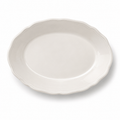White Ironstone Plate — J & G Meakin, England