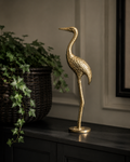 Standing Crane Sculpture